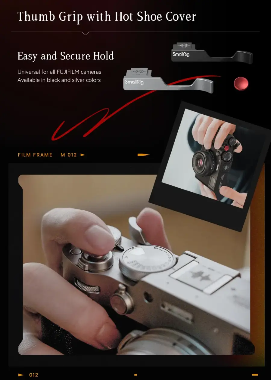 SmallRig Thumb Grip for Fujifilm X100VI / X100V by  in  - EC MALL