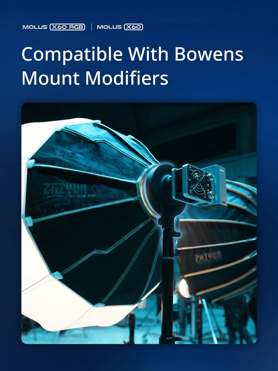 Zhiyun MOLUS X60 COB Light by  in  - EC MALL