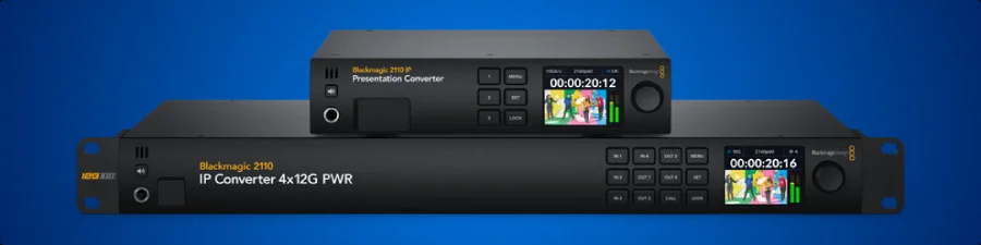 Blackmagic 2110 IP Converter 4x12G PWR by  in  - EC MALL