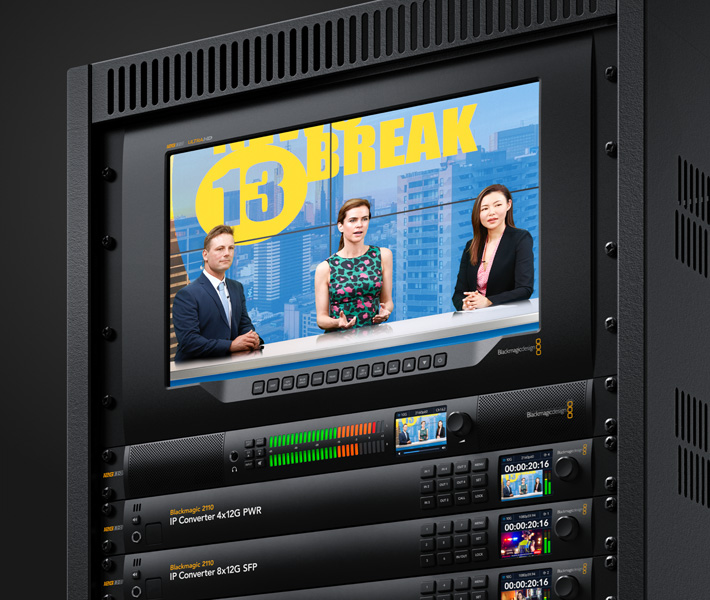 Blackmagic 2110 IP Converter 8x12G SFP by  in  - EC MALL