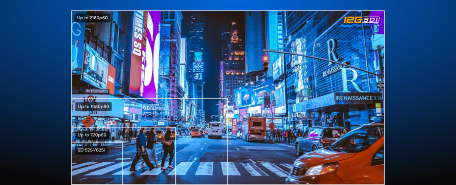 Blackmagic 2110 IP Converter 8x12G SFP by  in  - EC MALL