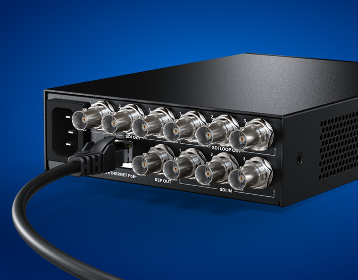 Blackmagic 2110 IP Converter 8x12G SFP by  in  - EC MALL