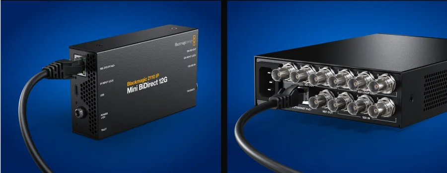 Blackmagic 2110 IP Converter 4x12G PWR by  in  - EC MALL