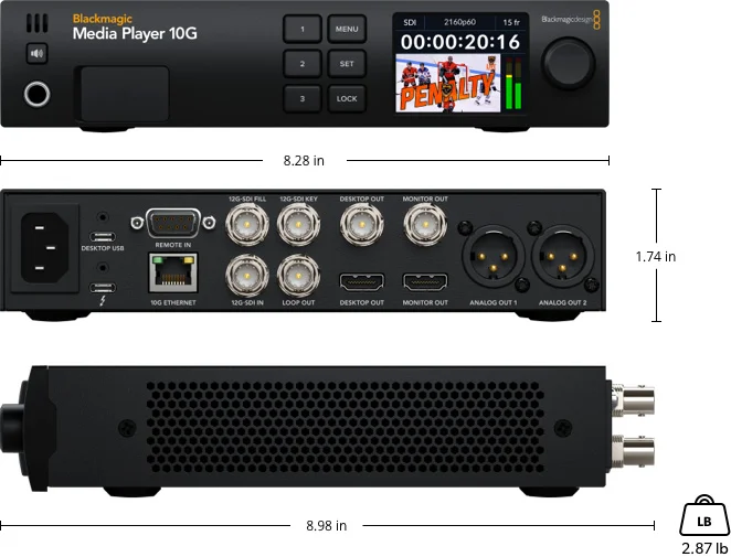 Blackmagic Media Player 10G by  in  - EC MALL