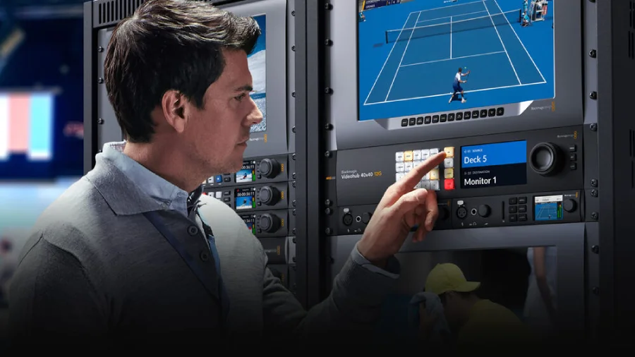 Blackmagic Videohub 120x120 12G by  in  - EC MALL