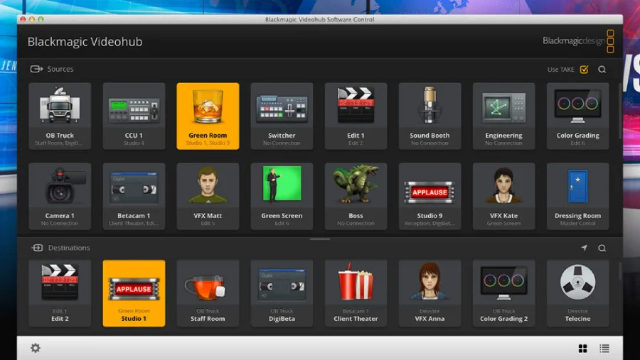 Blackmagic Videohub 120x120 12G by  in  - EC MALL