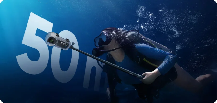 Insta360 X4 Invisible Dive Case by  in  - EC MALL