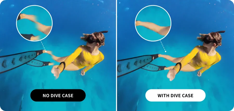 Insta360 X4 Invisible Dive Case by  in  - EC MALL