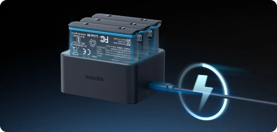 Insta360 X4 Fast Charge Hub by  in  - EC MALL