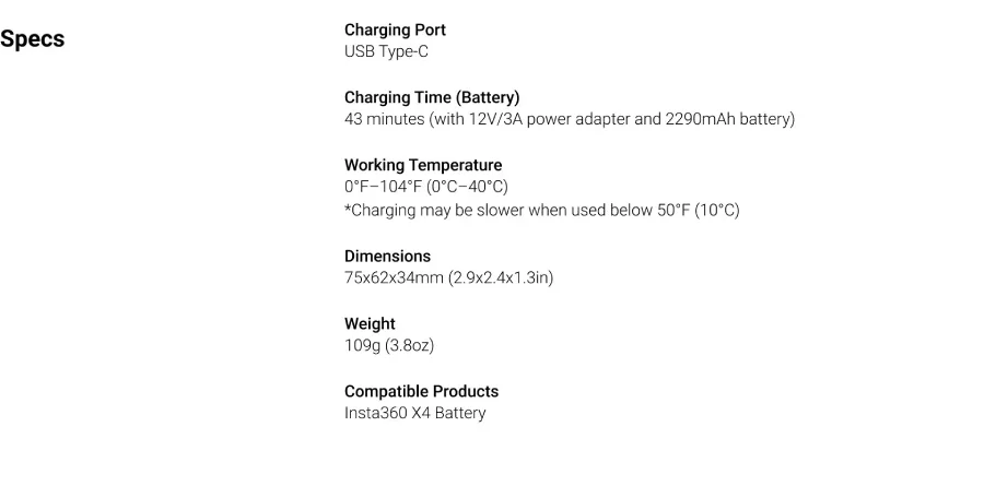Insta360 X4 Fast Charge Hub by  in  - EC MALL