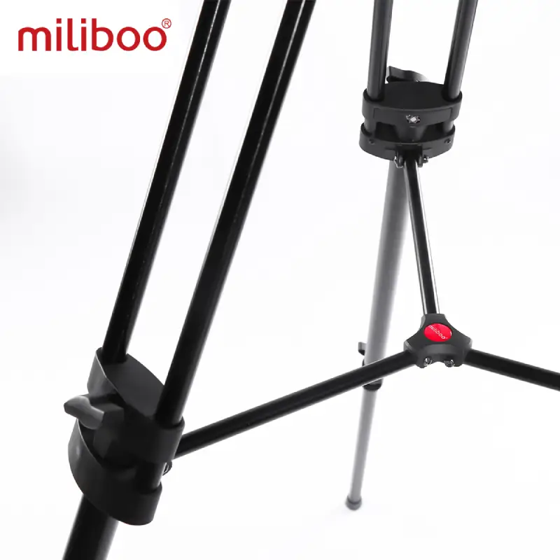 Miliboo MTT606A Aluminum Tripod Kit with Ground Spreader by  in  - EC MALL