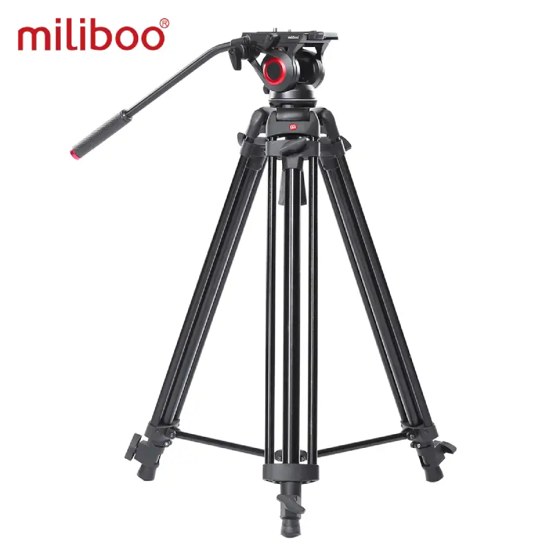 Miliboo MTT606A Aluminum Tripod Kit with Ground Spreader by  in  - EC MALL