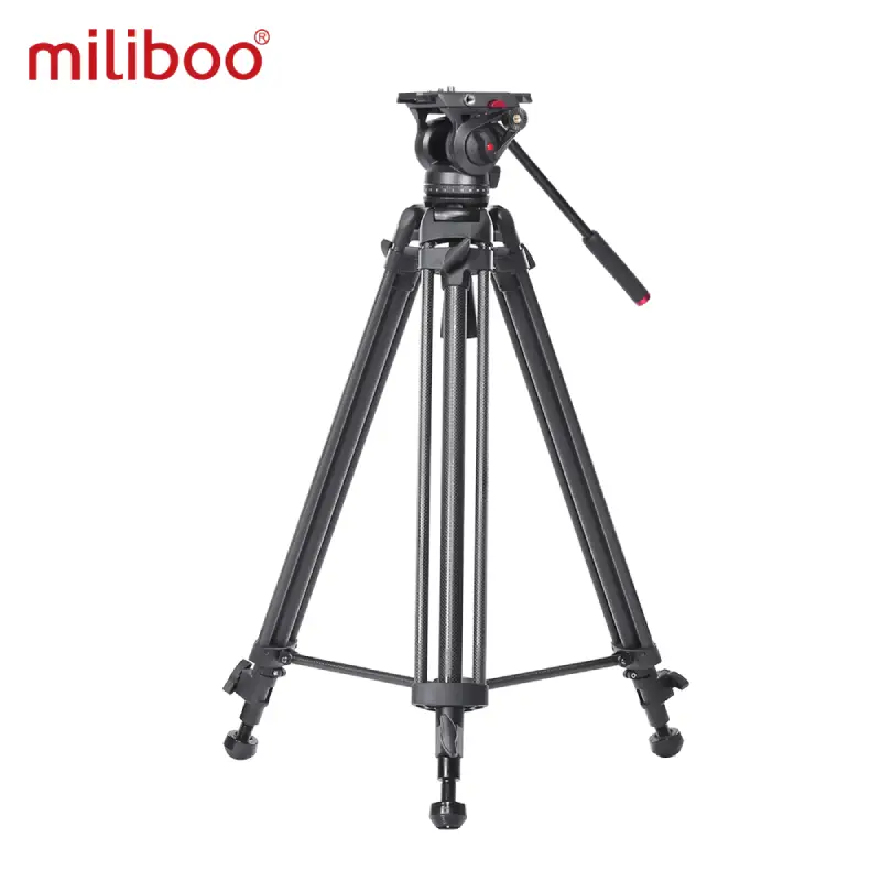 Miliboo MTT606B Carbon Fiber Tripod Kit with Ground Spreader by  in  - EC MALL