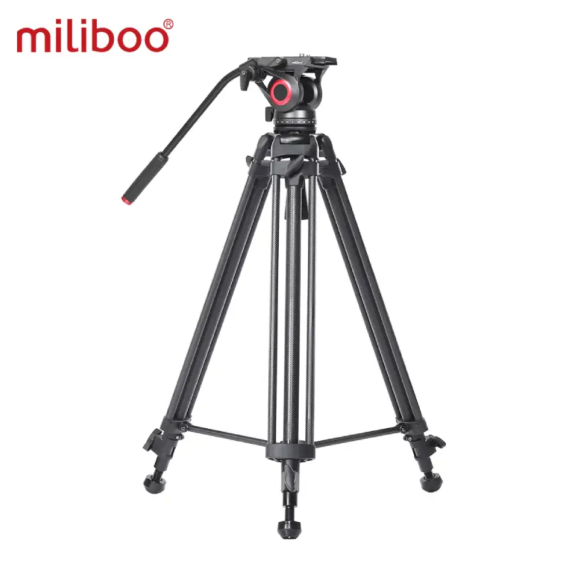 Miliboo MTT606B Carbon Fiber Tripod Kit with Ground Spreader by  in  - EC MALL