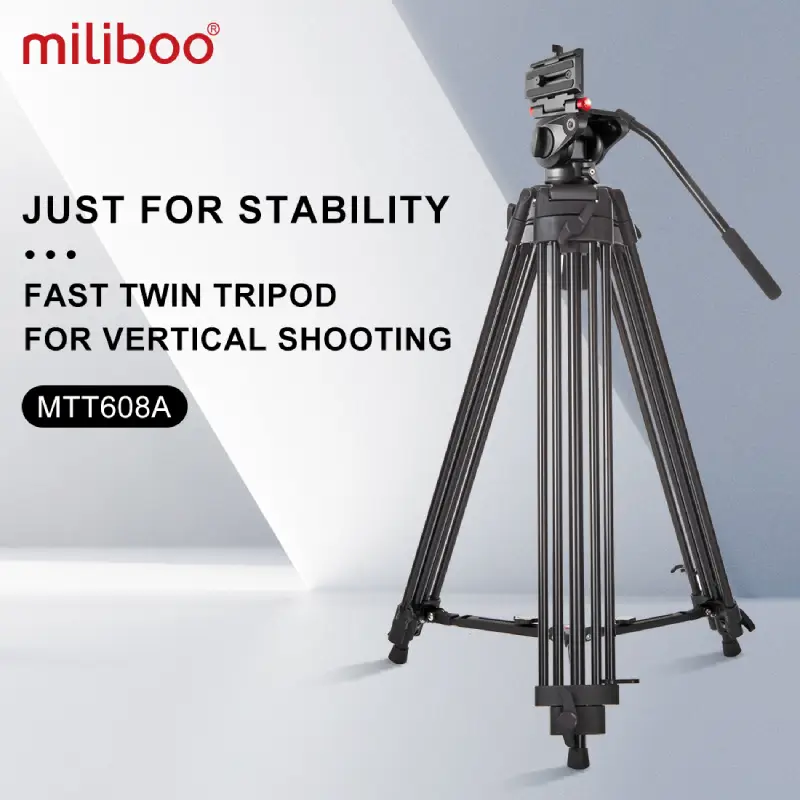 Miliboo MTT608A Aluminum Tripod Kit by  in  - EC MALL