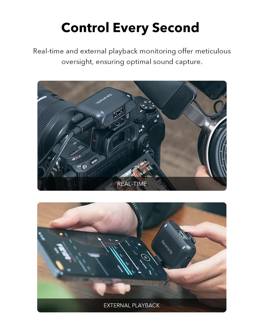 Saramonic Blink500 B2+ 4-in-1 Wireless Microphone System by  in  - EC MALL