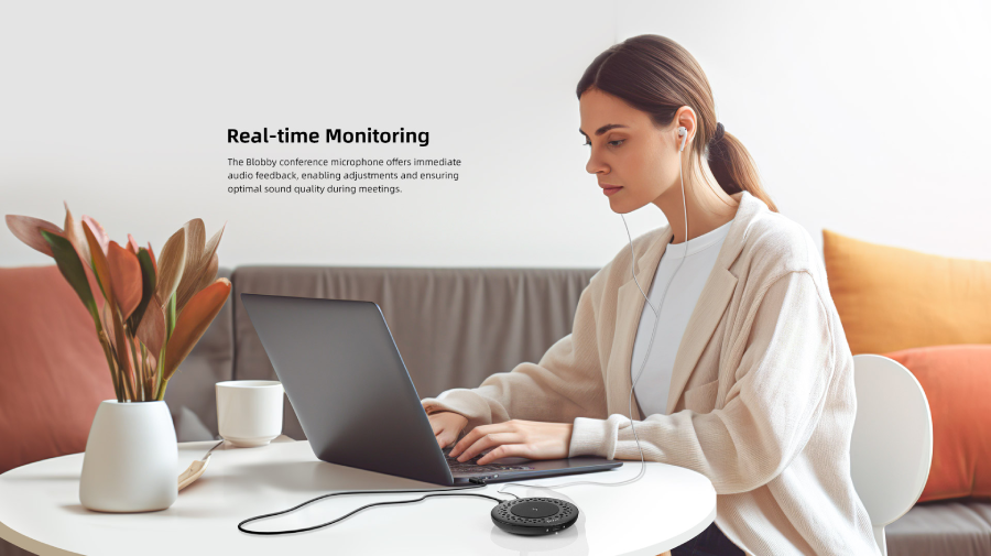 Boya Blobby USB Conference Microphone with Wireless Charger by  in  - EC MALL