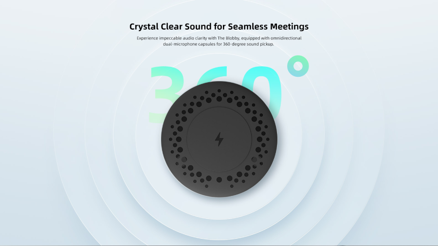 Boya Blobby USB Conference Microphone with Wireless Charger by  in  - EC MALL