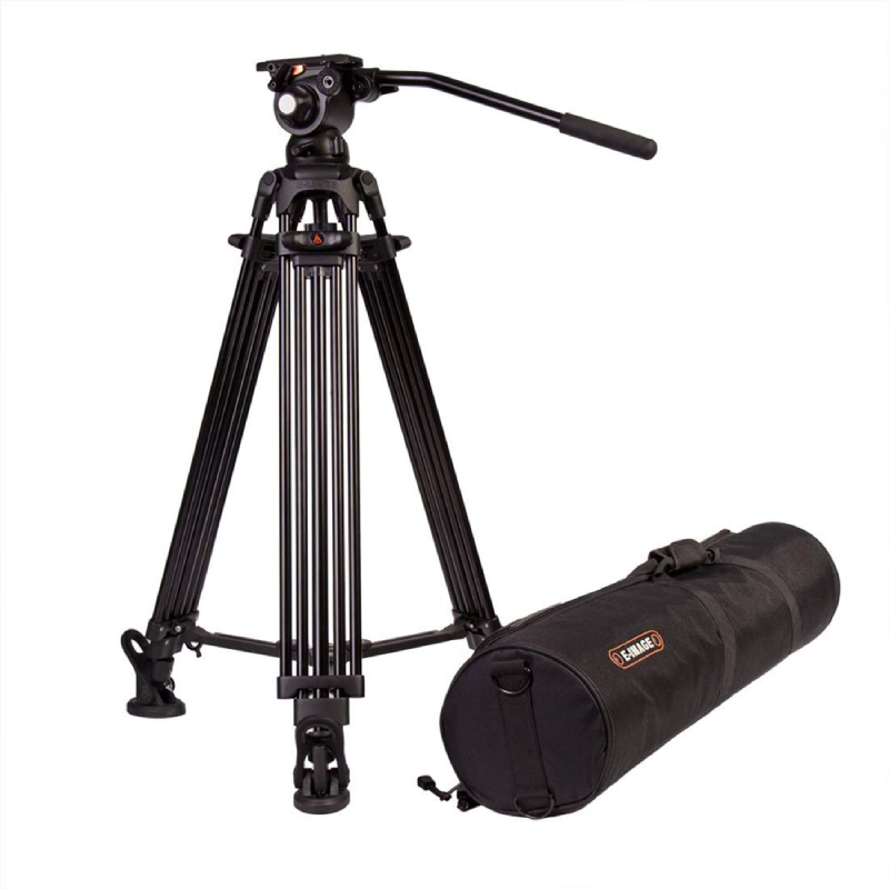 E-IMAGE EG-03AB with GH03 Head Ground Spreader Tripod by  in  - EC MALL
