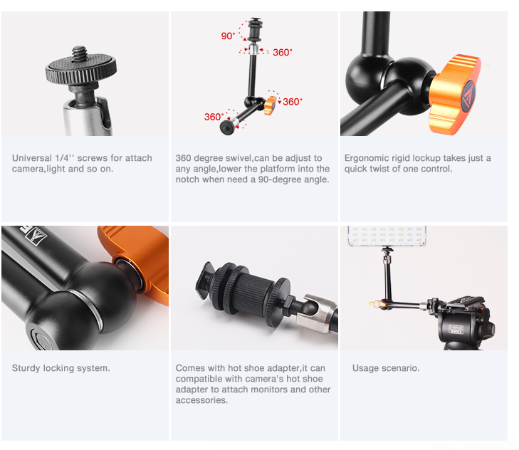 E-IMAGE EI-A51 Magic Arm by  in  - EC MALL