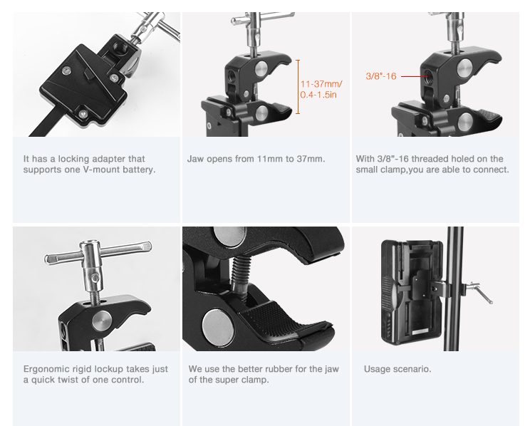 E-IMAGE EI-A05V Clamp by  in  - EC MALL