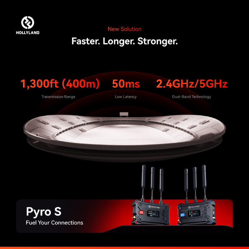Hollyland PYRO S Wireless Transmission by  in  - EC MALL