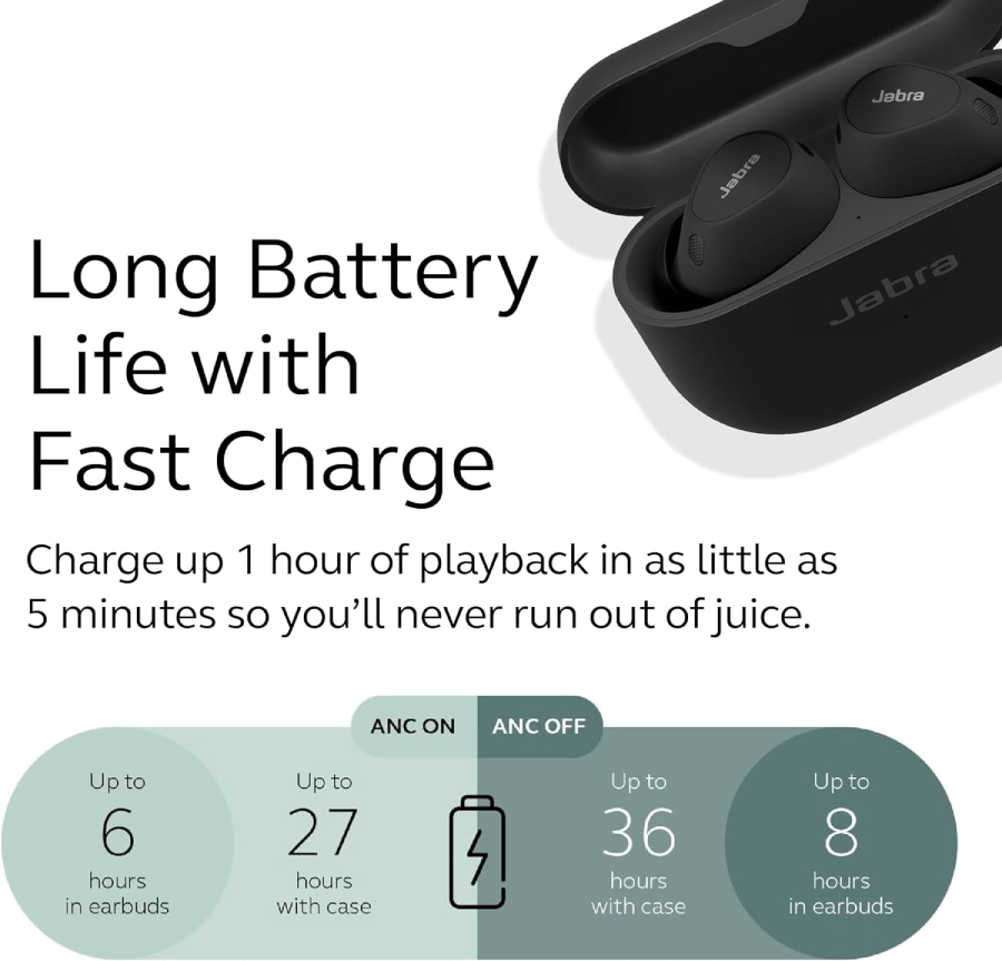 Jabra Elite 10 True Wireless Earbuds by  in  - EC MALL