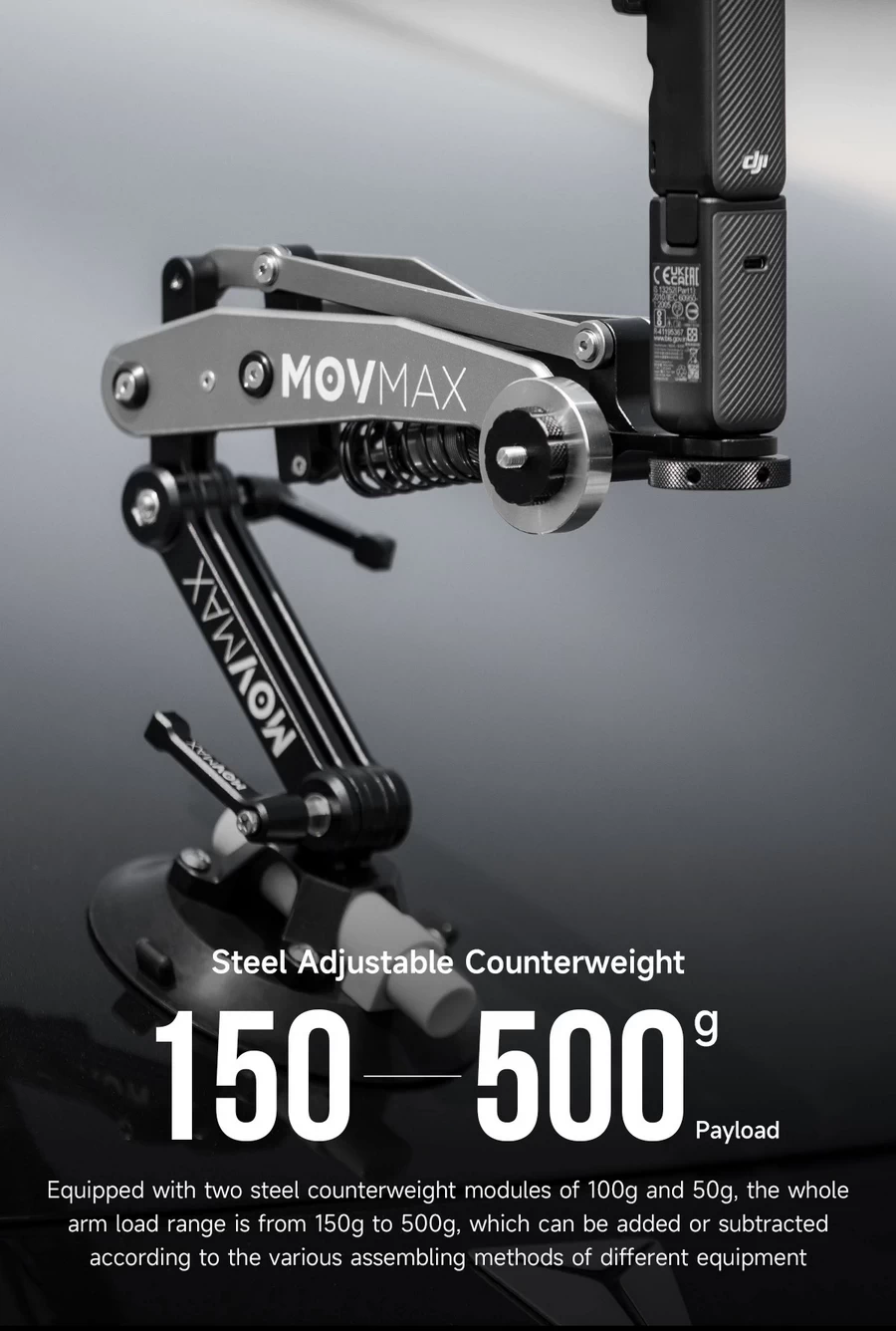 Movmax Blade Arm For Pocket 3 by  in  - EC MALL