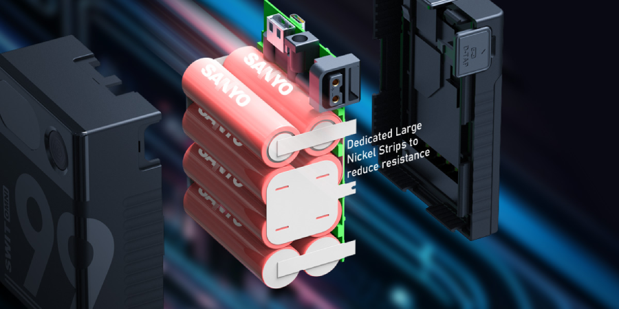 SWIT OMNI-99S 99Wh USB-C Info Pocket V-mount Battery by  in  - EC MALL