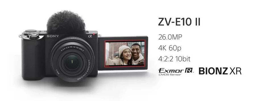 Sony ZV-E10 II Vlog Camera by  in  - EC MALL