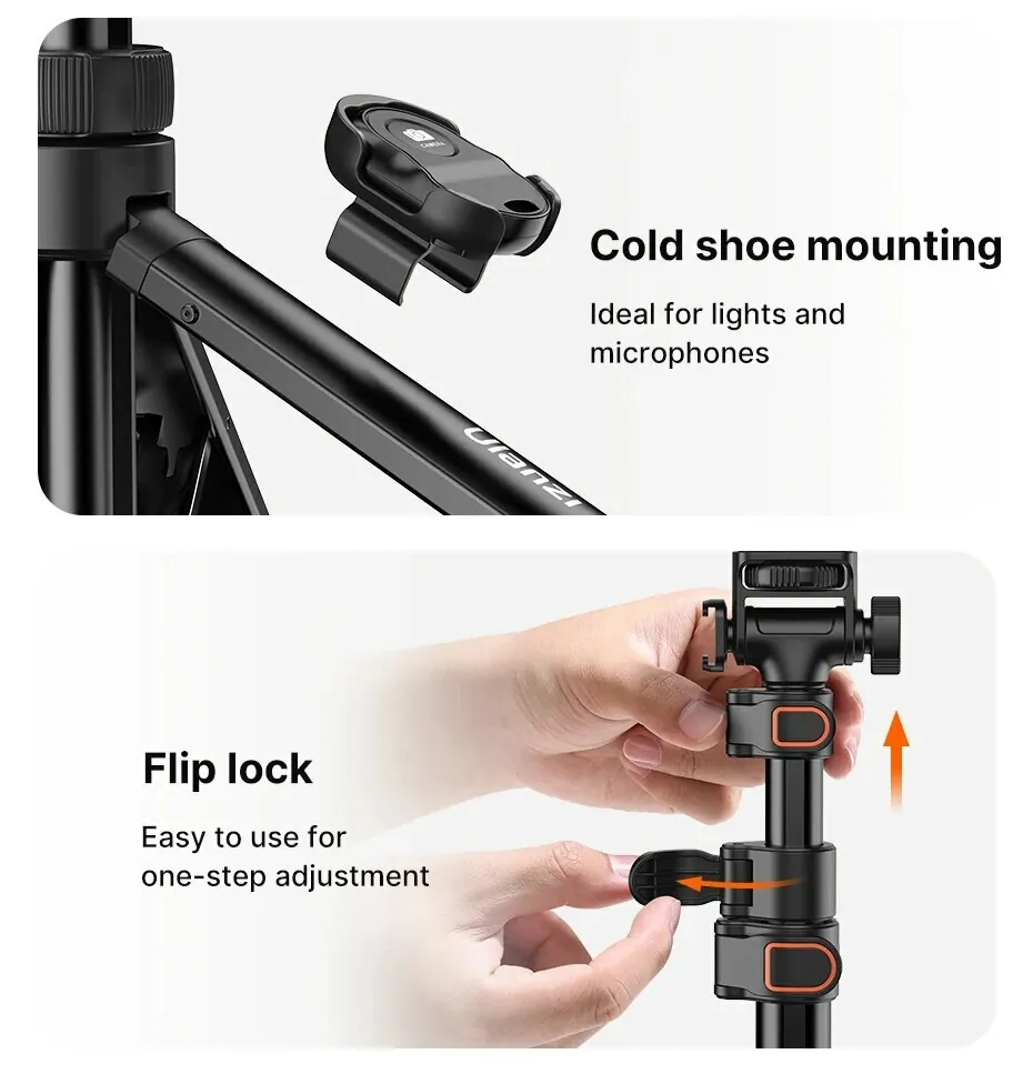 Ulanzi TB64Z Live Streaming Kit 1.6M with Phone Holder and Remote Bluetooth T126USB1 by  in  - EC MALL