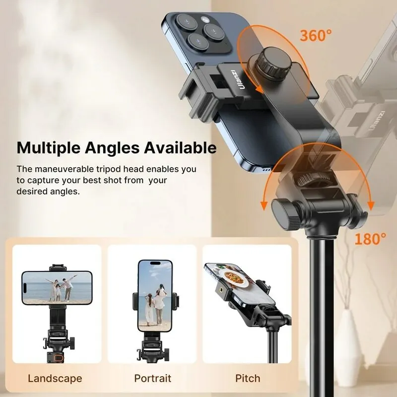 Ulanzi TB64Z Live Streaming Kit 1.6M with Phone Holder and Remote Bluetooth T126USB1 by  in  - EC MALL