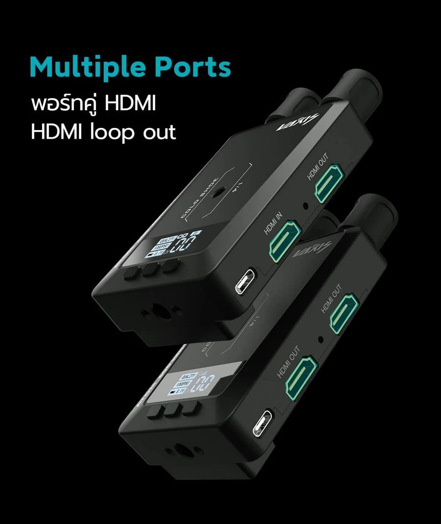 Vaxis Atom 600 HDMI Wireless Video Kit (1TX / 1RX) by  in  - EC MALL