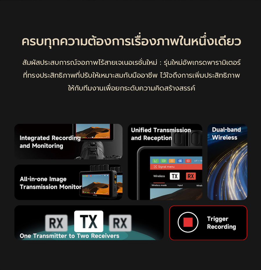 Vaxis Atom A5 SDI Wireless Monitor Professional Package by  in  - EC MALL