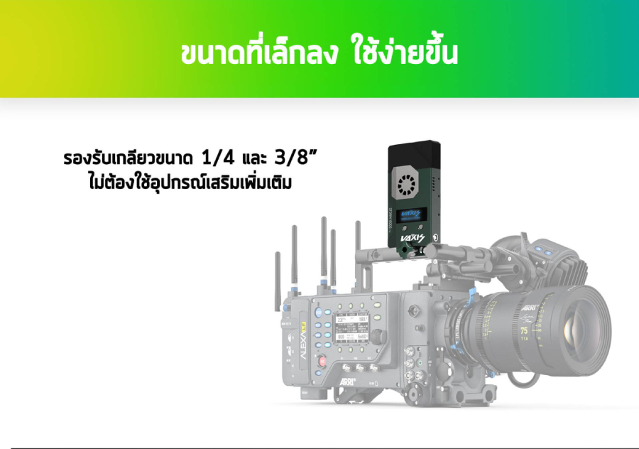 Vaxis Storm 1000s Kit Zero Delay Wireless Video Transmission ( 1TX  / 1RX V-MOUNT) by  in  - EC MALL