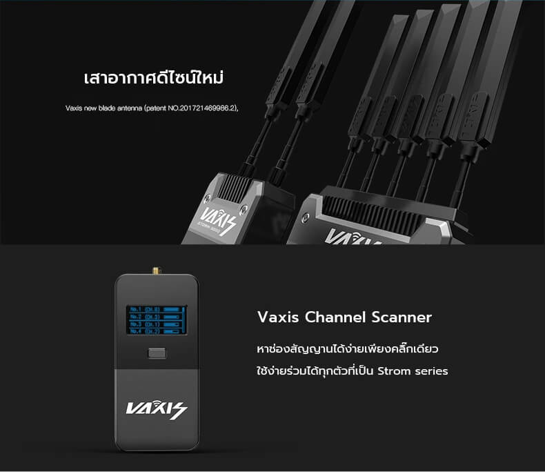 Vaxis Storm 3000 Zero Delay Wireless Video Transmission Kit (1TX / 1RX) by  in  - EC MALL