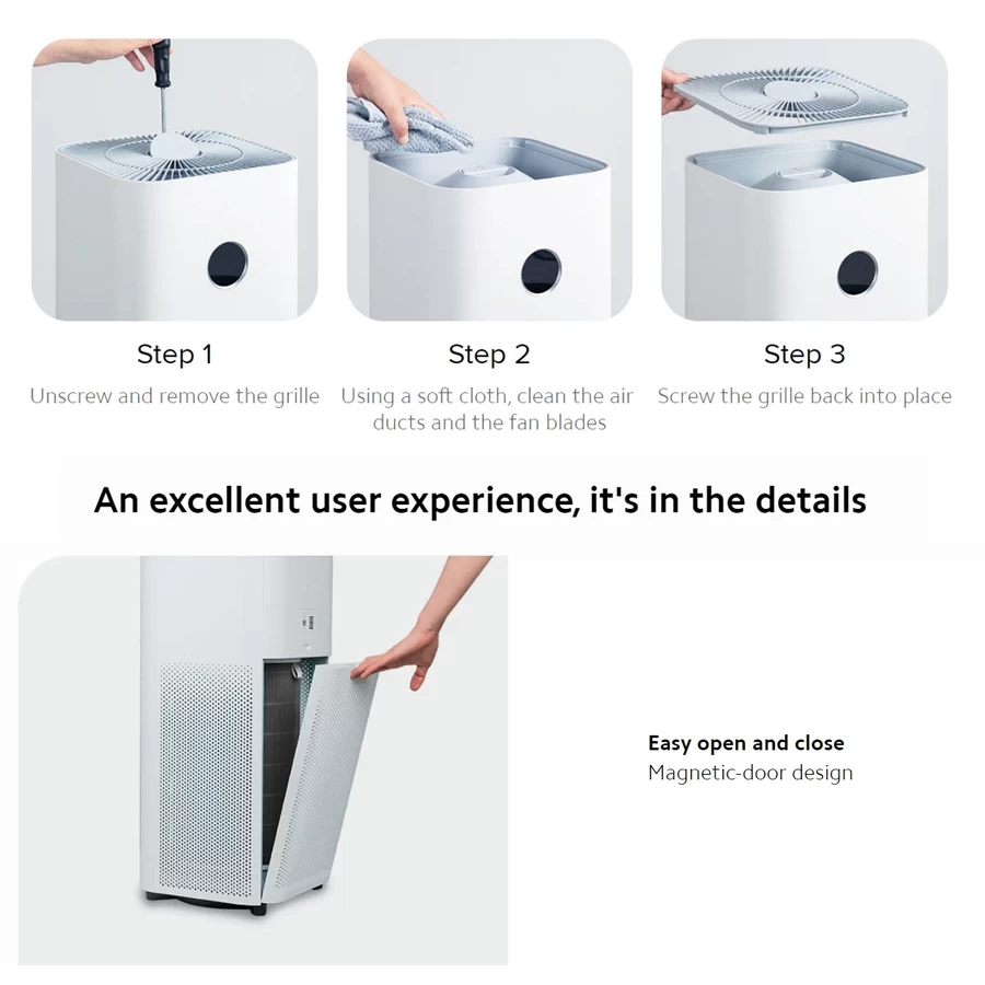 Xiaomi Smart Air Purifier 4 Pro TH (XMI-BHR5059TH)(เครื่องฟอกอากาศ) by  in  - EC MALL