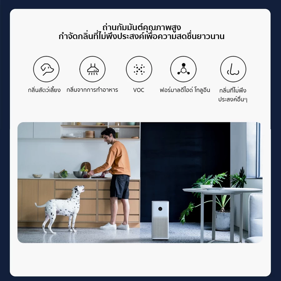Xiaomi Smart Air Purifier 4 (XMI-BHR5098TH)(เครื่องฟอกอากาศ) by  in  - EC MALL