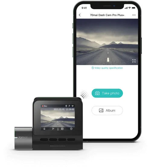70mai Dash Cam Pro Plus A500S กล้องติดรถยนต์ กล้องหน้า by  in  - EC MALL