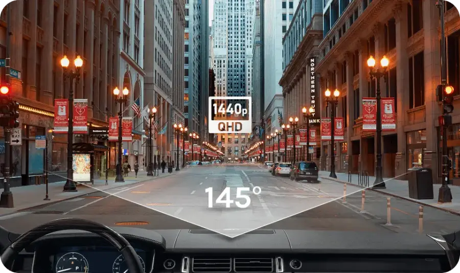 70mai Dash Cam A400 กล้องติดรถยนต์ กล้องหน้า by  in  - EC MALL