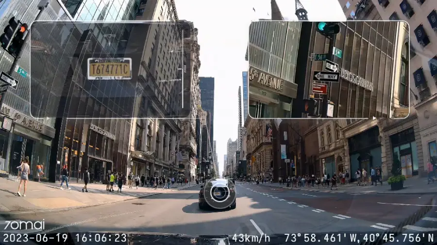 70mai Dash Cam A810 กล้องติดรถยนต์ กล้องหน้า by  in  - EC MALL