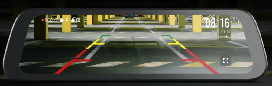 70mai Rearview Dash Cam S500 by  in  - EC MALL