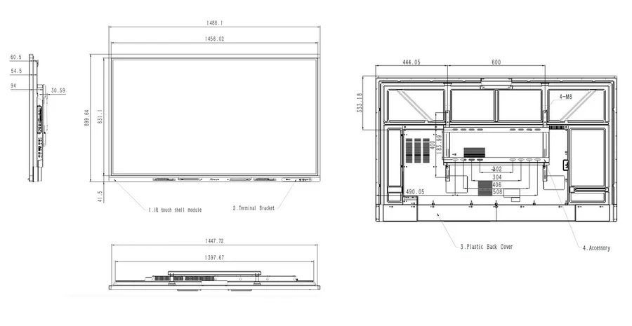 Hisense 65MR6DE-E 65” GoBoard Advanced Interactive Display by  in  - EC MALL
