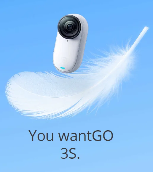 Insta360 GO 3S Action Camera by  in  - EC MALL
