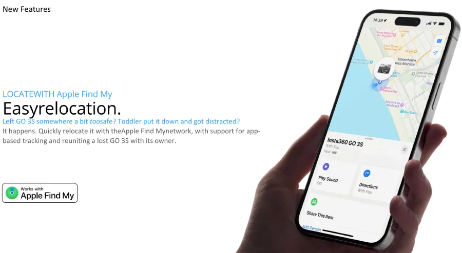 Insta360 GO 3S Action Camera by  in  - EC MALL