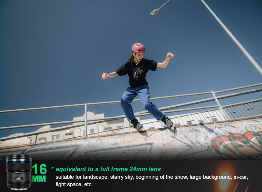 Sirui Sniper 16mm f/1.2 APCS Auto-Focus Lens by  in  - EC MALL