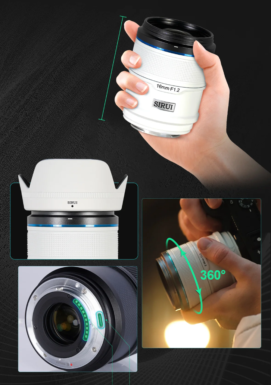 Sirui Sniper 75mm f/1.2 APCS Auto-Focus Lens by  in  - EC MALL