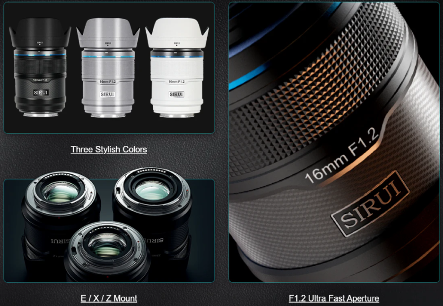 Sirui Sniper 75mm f/1.2 APCS Auto-Focus Lens by  in  - EC MALL