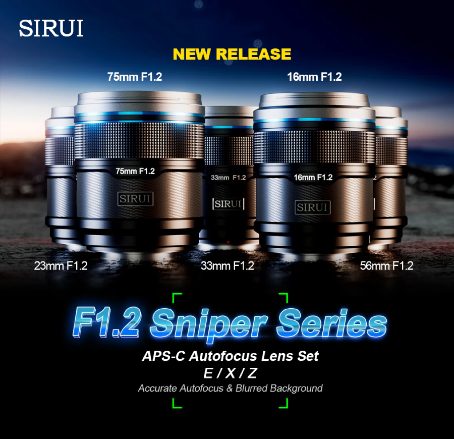 Sirui Sniper 75mm f/1.2 APCS Auto-Focus Lens by  in  - EC MALL
