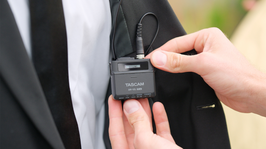 Tascam DR-10L Pro Ultra-compact 32-bit Float Audio Field Recorder With Lavalier Mic by  in  - EC MALL